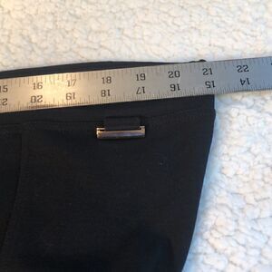 Ashley Blue Black 2x pants with Stretch, Inseam 27 1/2”, Waist 21" Preworn